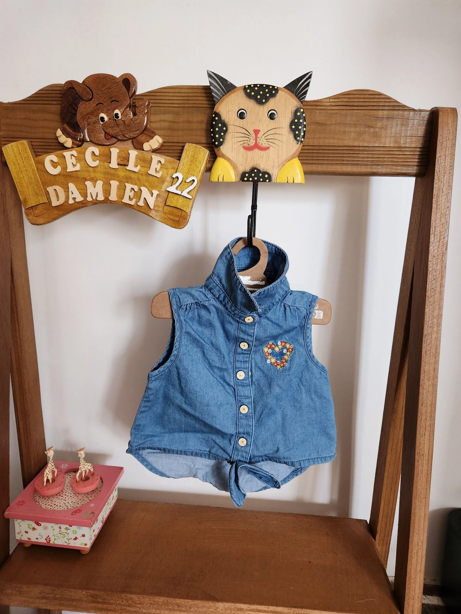🐻 blouse sans manches 